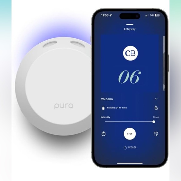 Capri Blue Pura 4 Smart Home Fragrance Scent Diffuser Kit - Picture 9 of 10